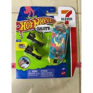 Hot Wheels 7 Eleven Slurpee Mini Skateboard Fingerboard‎ Toy
